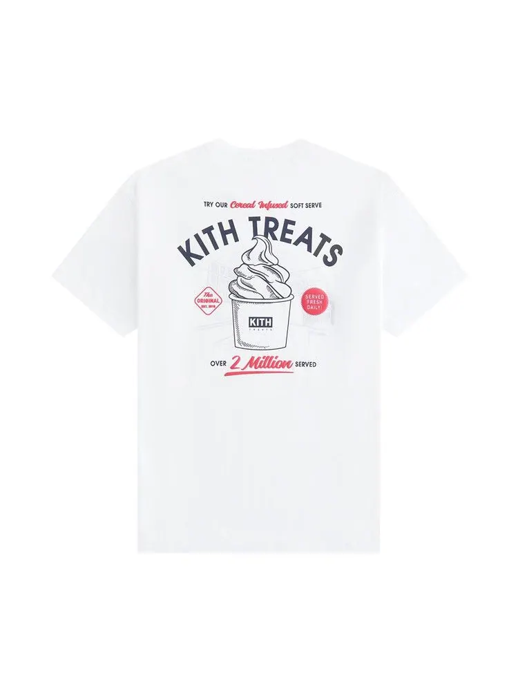 Футболка Kith Treats Two Million Tee — изображение 2 из 3, белый