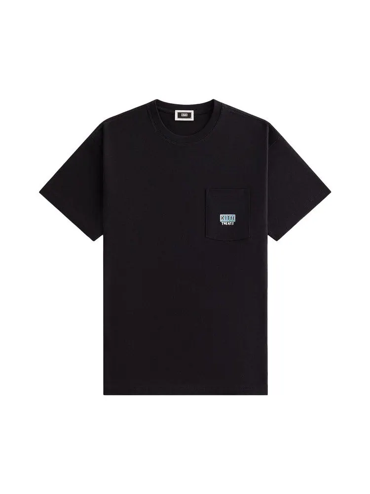 Футболка Kith Treats Swirling Live Tour Vintage Pocket Tee — изображение 1 из 3, черный