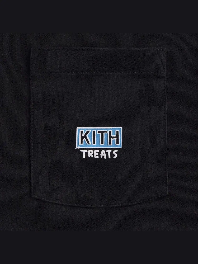Футболка Kith Treats Swirling Live Tour Vintage Pocket Tee — изображение 3 из 3, черный