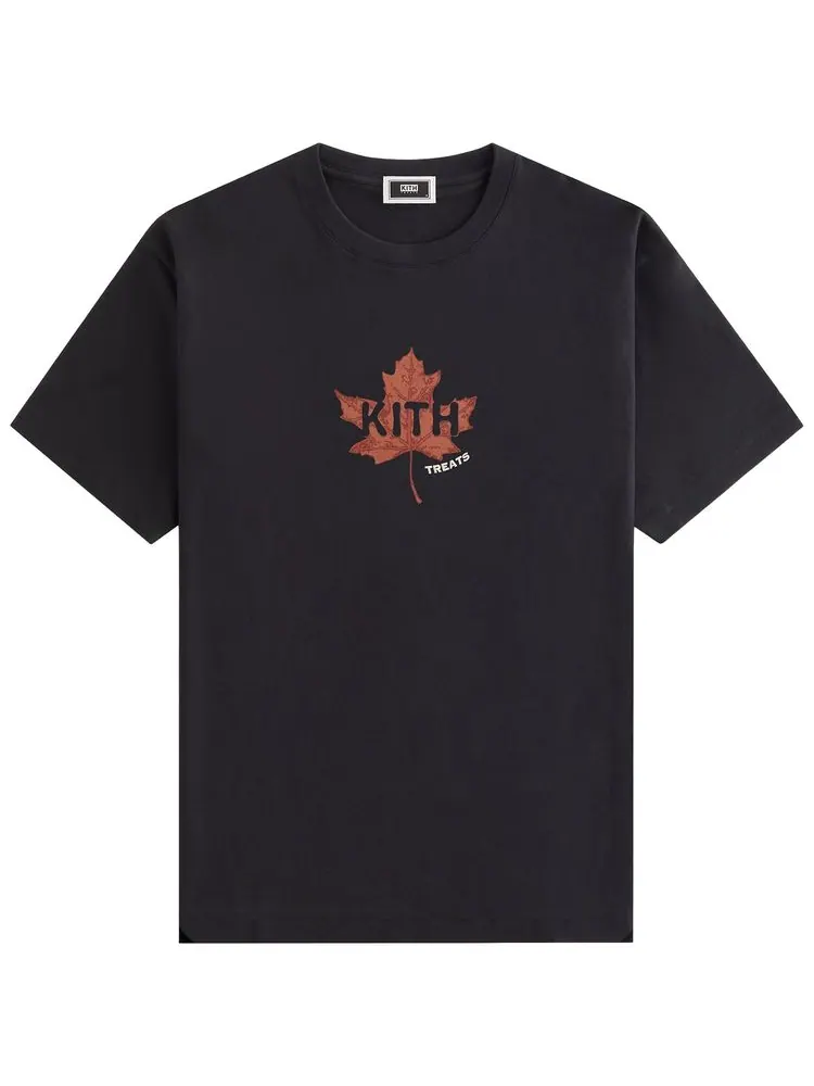Футболка Kith Treats Pure Maple Tee — изображение 1 из 3, черный
