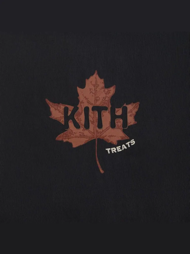 Футболка Kith Treats Pure Maple Tee — изображение 3 из 3, черный