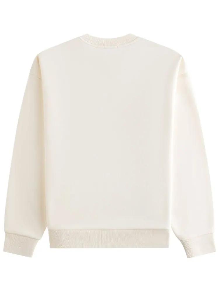 Свитшот Kith Treats Plaid Logo Nelson Crewneck — изображение 2 из 3, бежевый