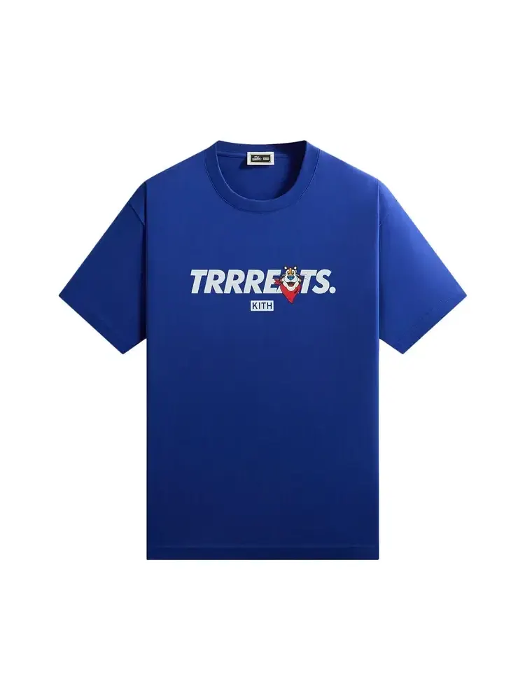 Футболка Kith Treats For Kellogg’s Frosted Flakes Cereal & Tony The Tiger Trrreats — изображение 1 из 2, синий