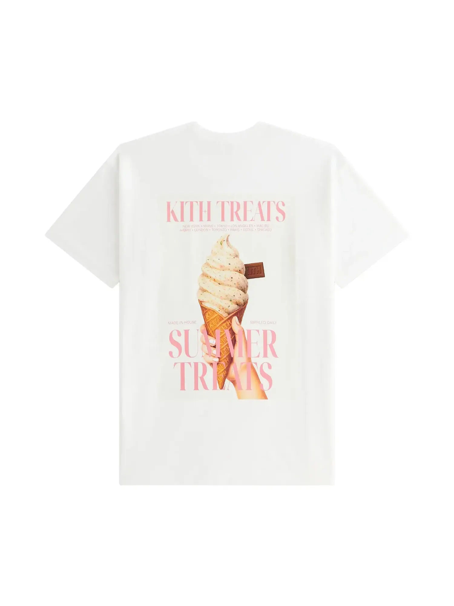 Футболка Kith Treats Swirl Pocket Tee — изображение 2 из 2, белый