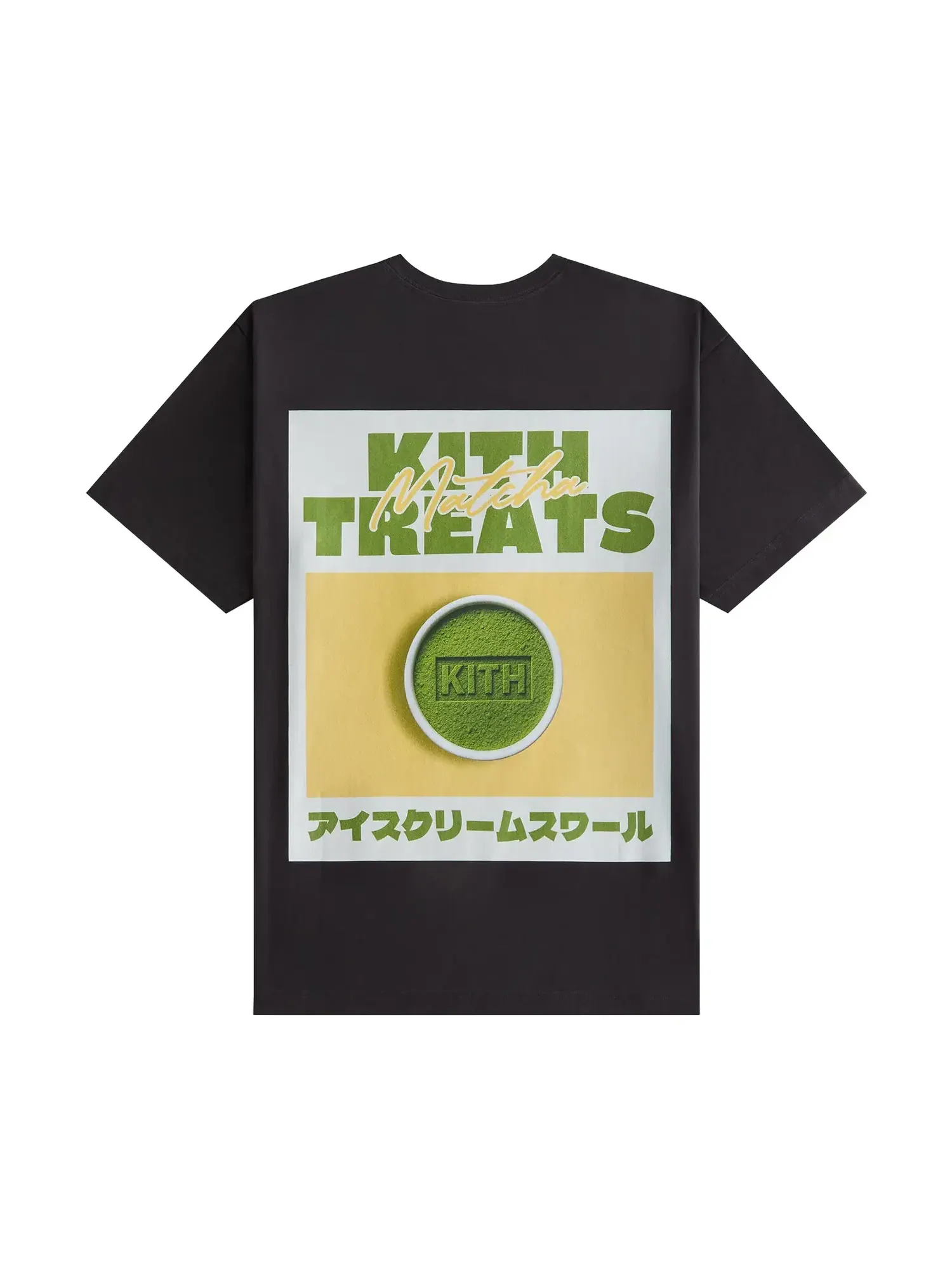 Футболка Kith Treats Matcha Poster Tee — изображение 2 из 2, черный