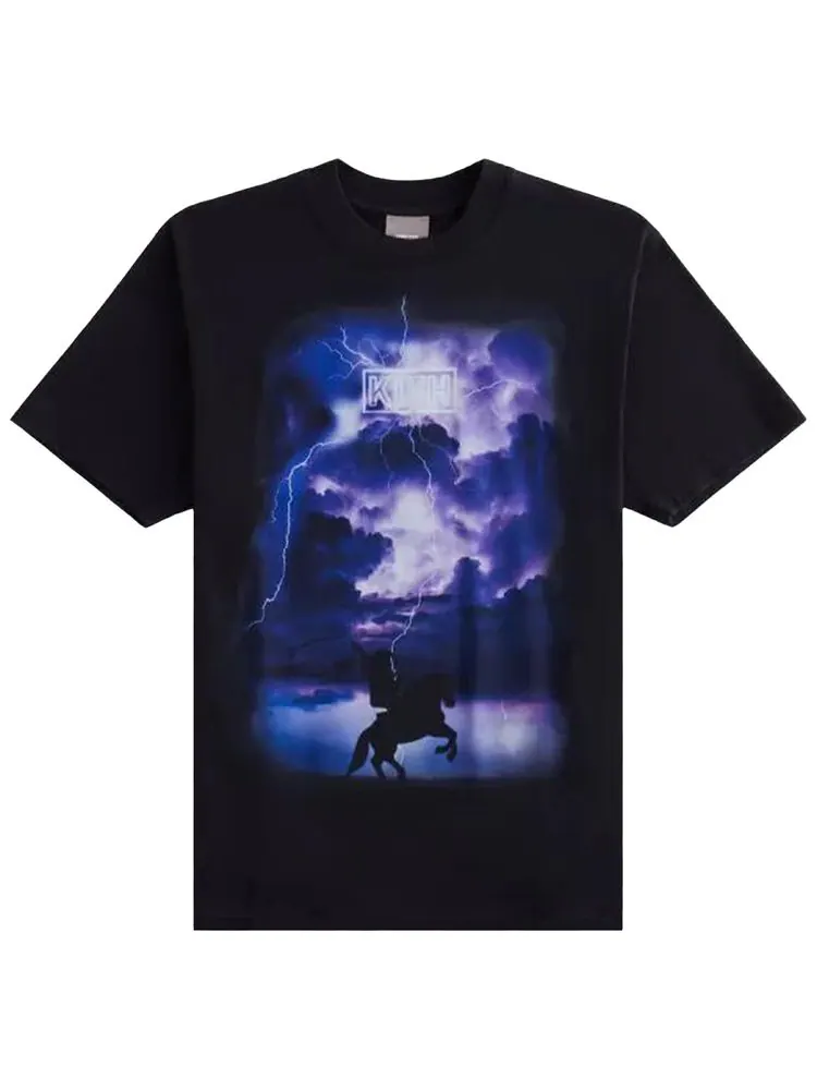 Винтажная футболка Kith Perfect Storm — изображение 1 из 1, черный