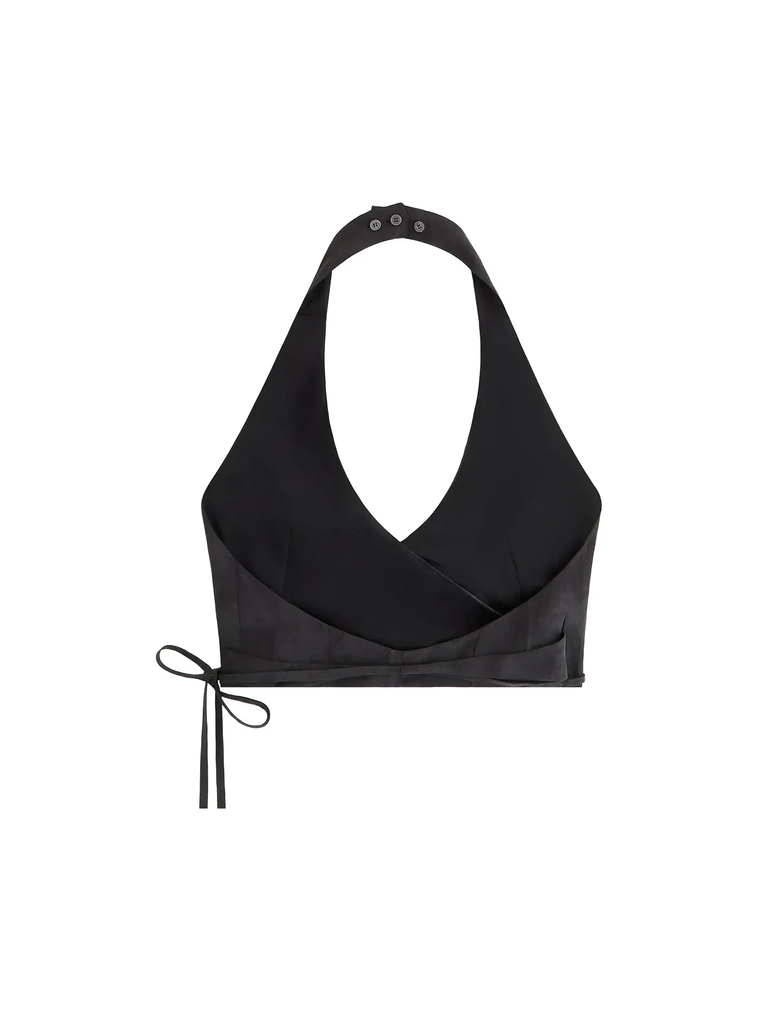 Жилет-накидка Kith Women Shir Wrap Vest — изображение 2 из 2, черный