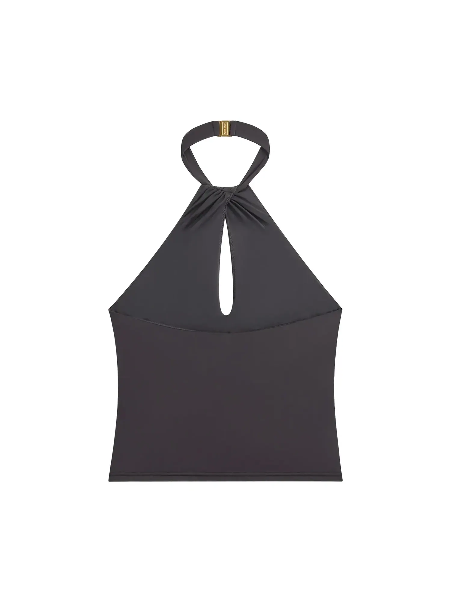 Топ Kith Women Lea Cross Neck Halter — изображение 2 из 2, черный