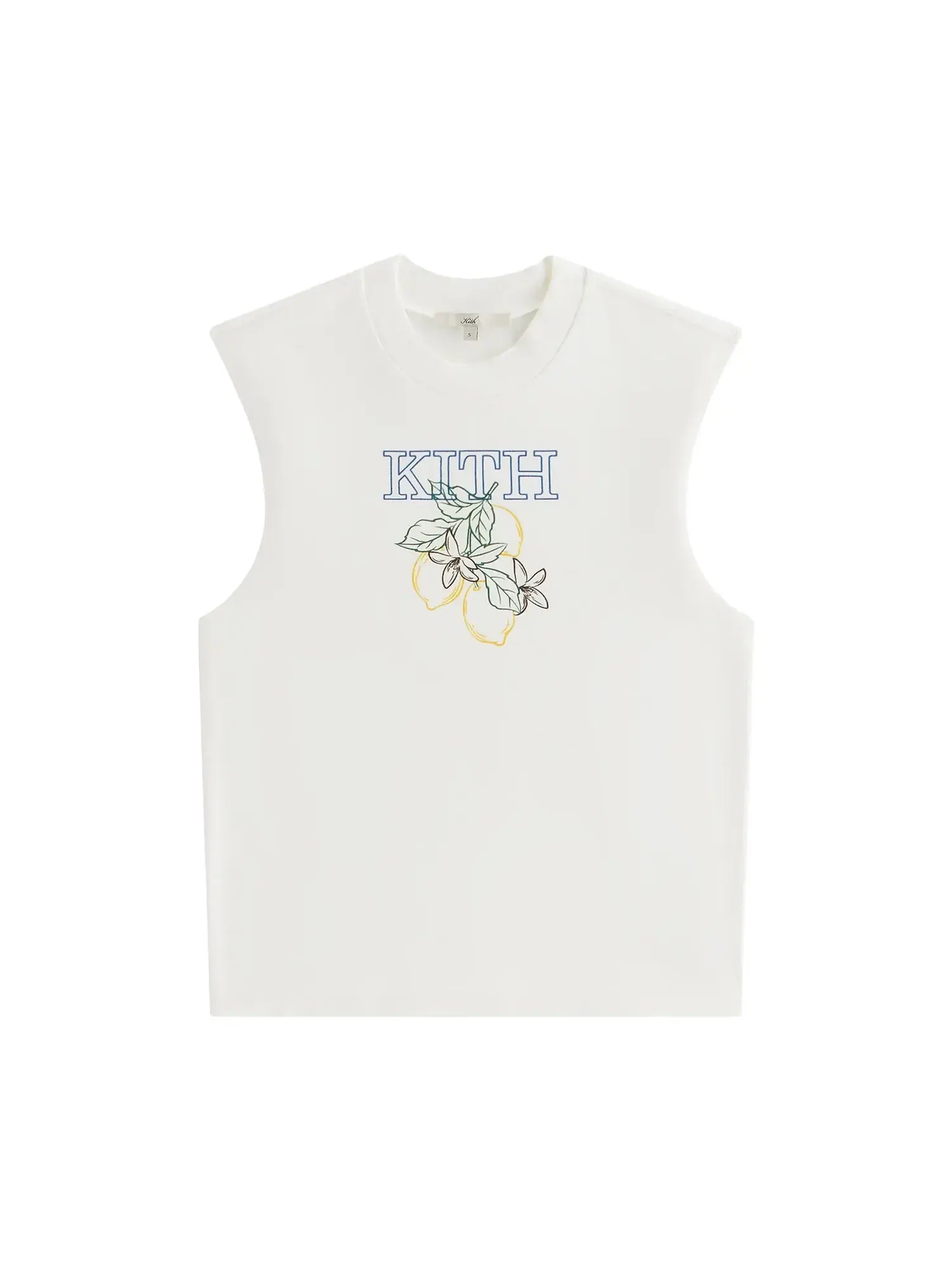 Женская майка-борцовка Kith Women Mulberry Kith Lemon Muscle Tank — изображение 1 из 2, белый