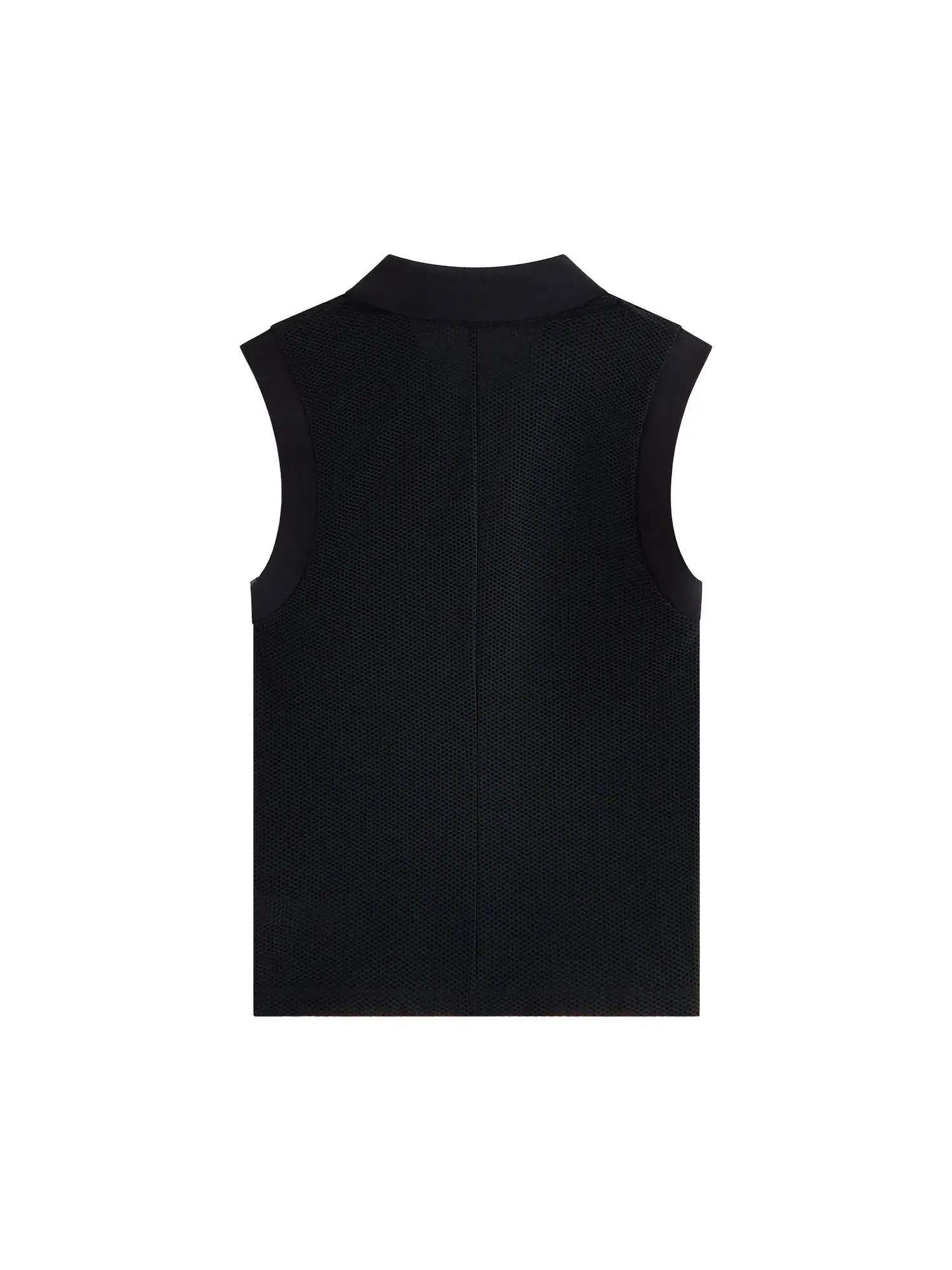 Топ Kith Women Perry Polo Mesh — изображение 2 из 2, черный