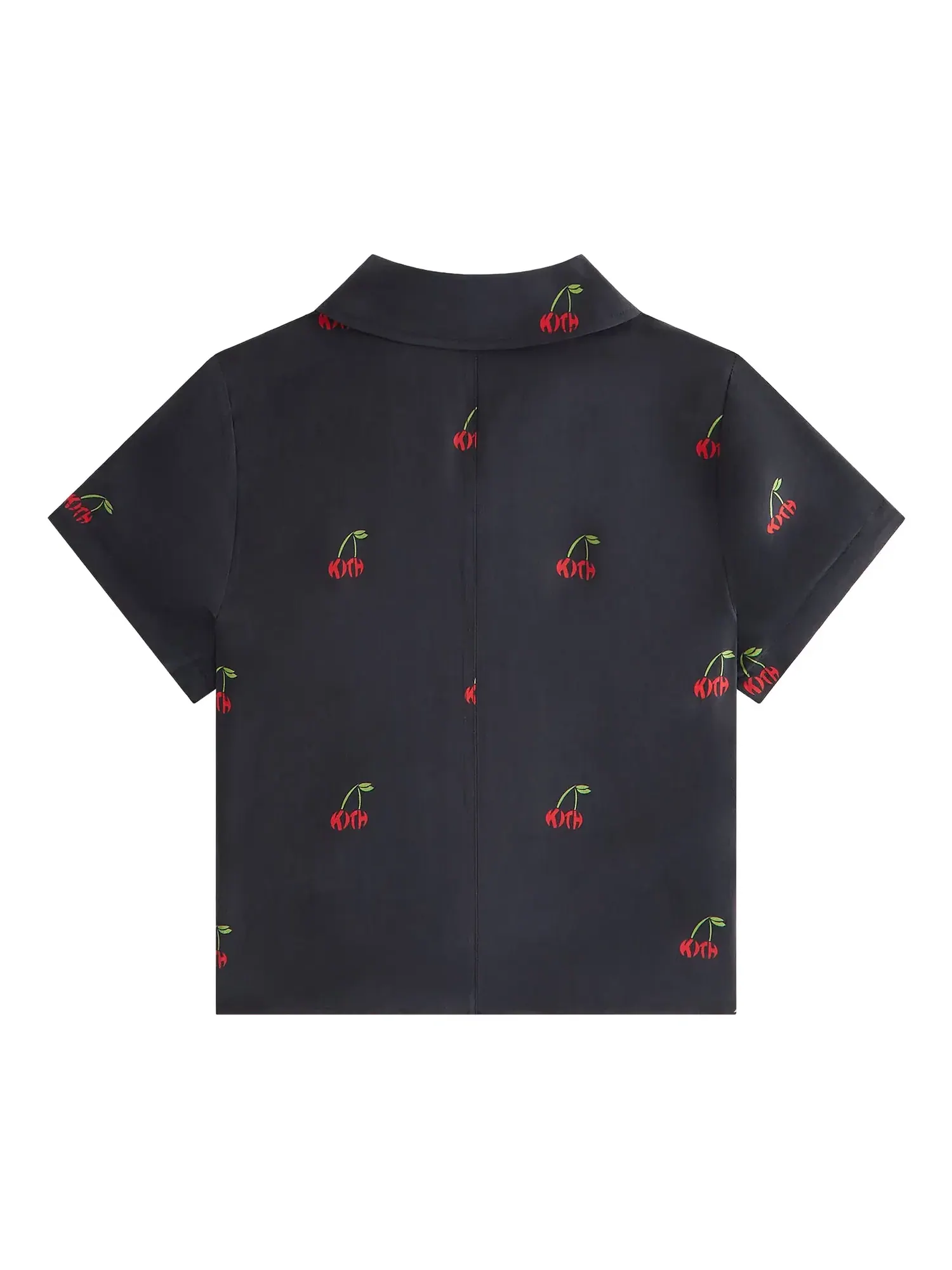 Женская рубашка Kith Caela Cherry на молнии — изображение 2 из 2, черный