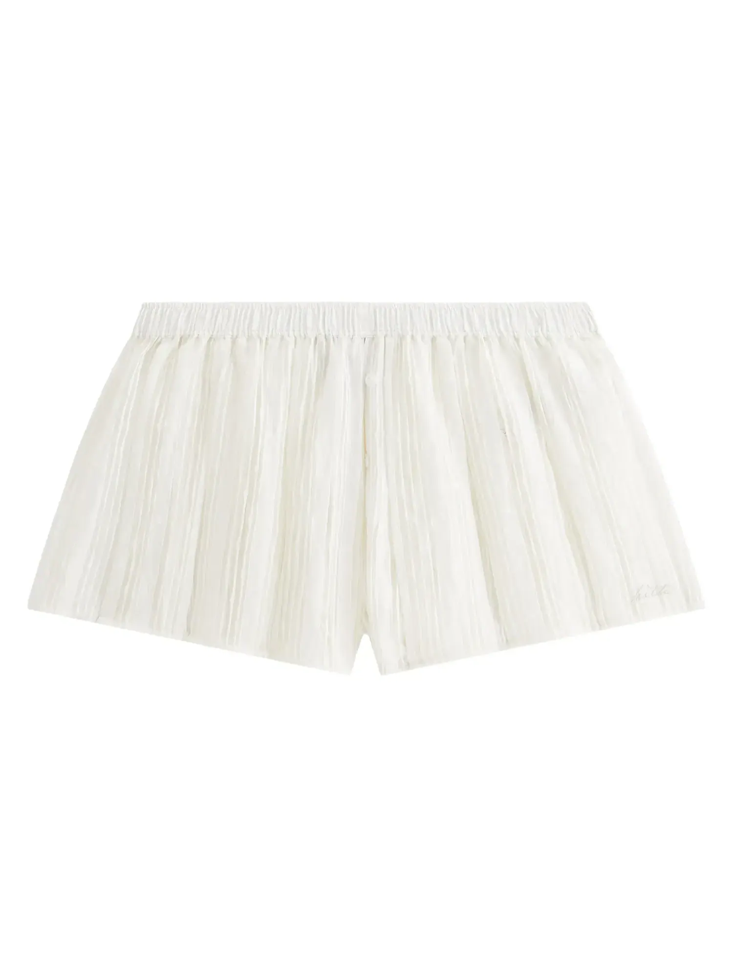 Шорты Kith Women Sashi Sheer Pleated — изображение 1 из 2, белый
