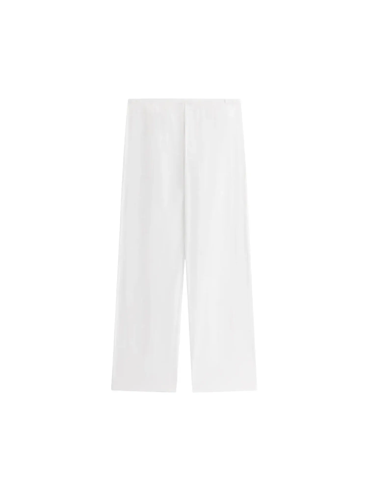 Женские широкие брюки Kith Tahli Poplin в складку — изображение 2 из 2, белый