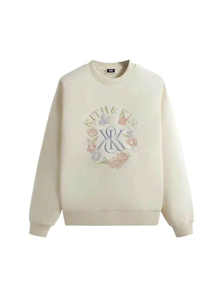 Толстовка Kith K&K Monogram Nelson Crewneck — изображение 1 из 2, бежевый