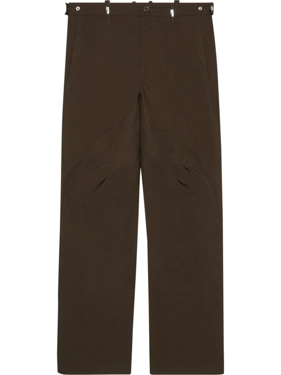 Брюки Kiko Kostadinov Itten Darted Trouser 'Colemna/Sepia' — синий