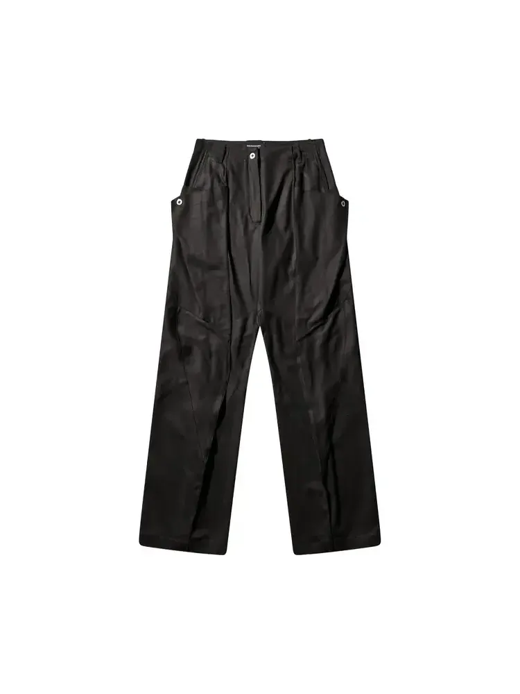 Брюки Kiko Kostadinov Centennial 'Washed Anthracite' — черный