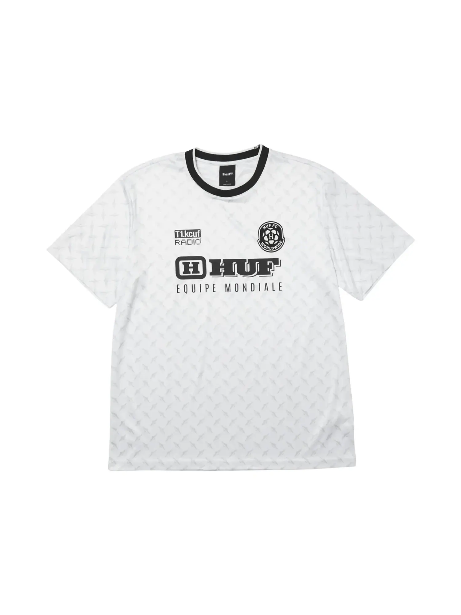 Футболка HUF Equipe Mondiale — изображение 1 из 1, белый