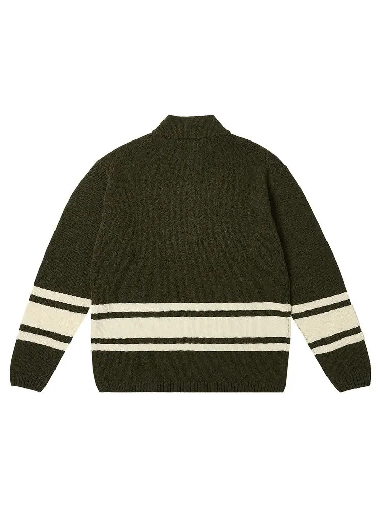 Топ Palace x C.P. Company Funnel Neck Knit — изображение 3 из 3, оливковый