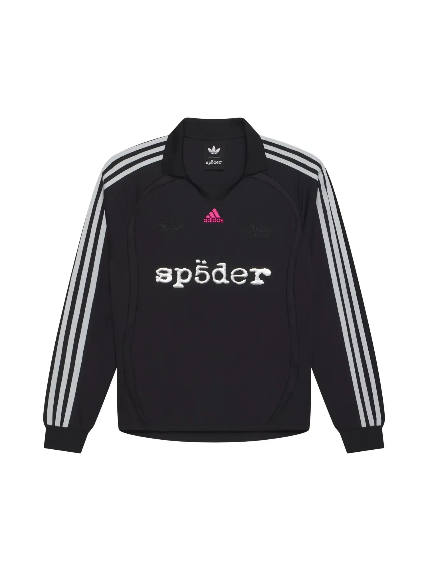 Футболка Sp5der x Adidas — изображение 1 из 2, черный