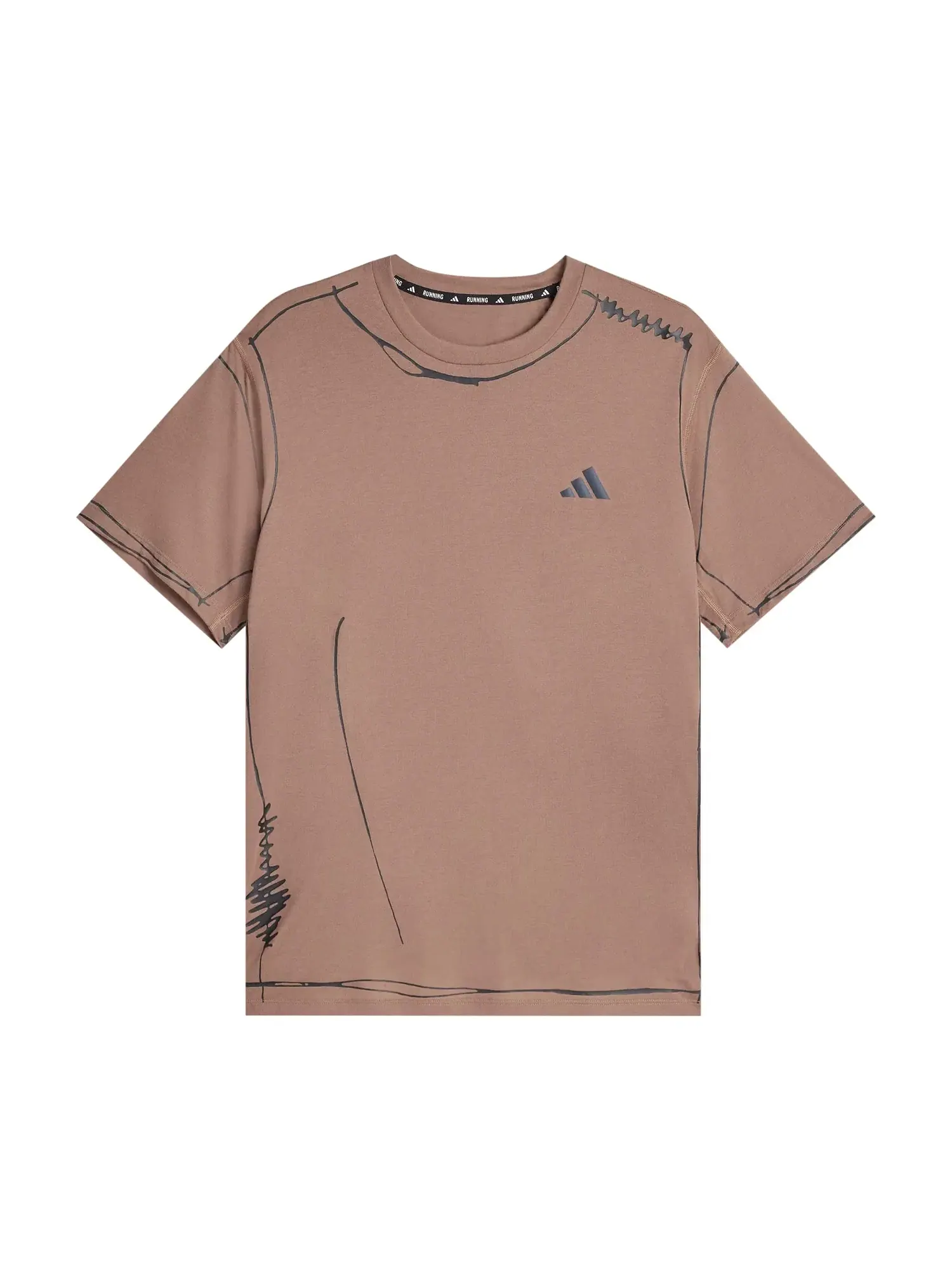 Футболка Adidas x Song For The Mute — изображение 1 из 2, коричневый