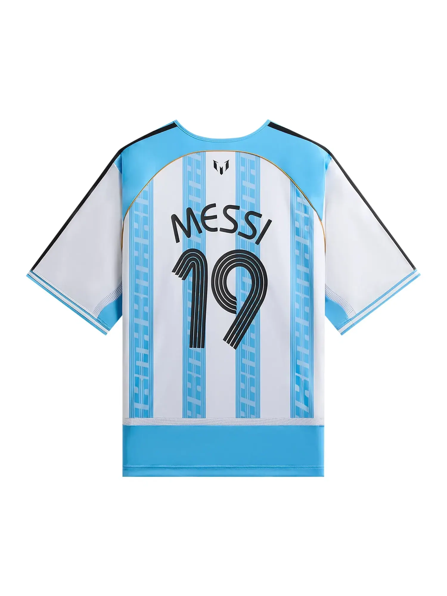 Футболка Kith x Messi For Adidas Jersey — изображение 2 из 2, синий/белый