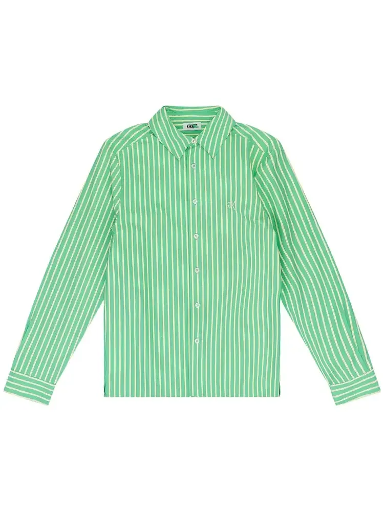 Рубашка KROST Breeze Poplin Button Up — зеленый