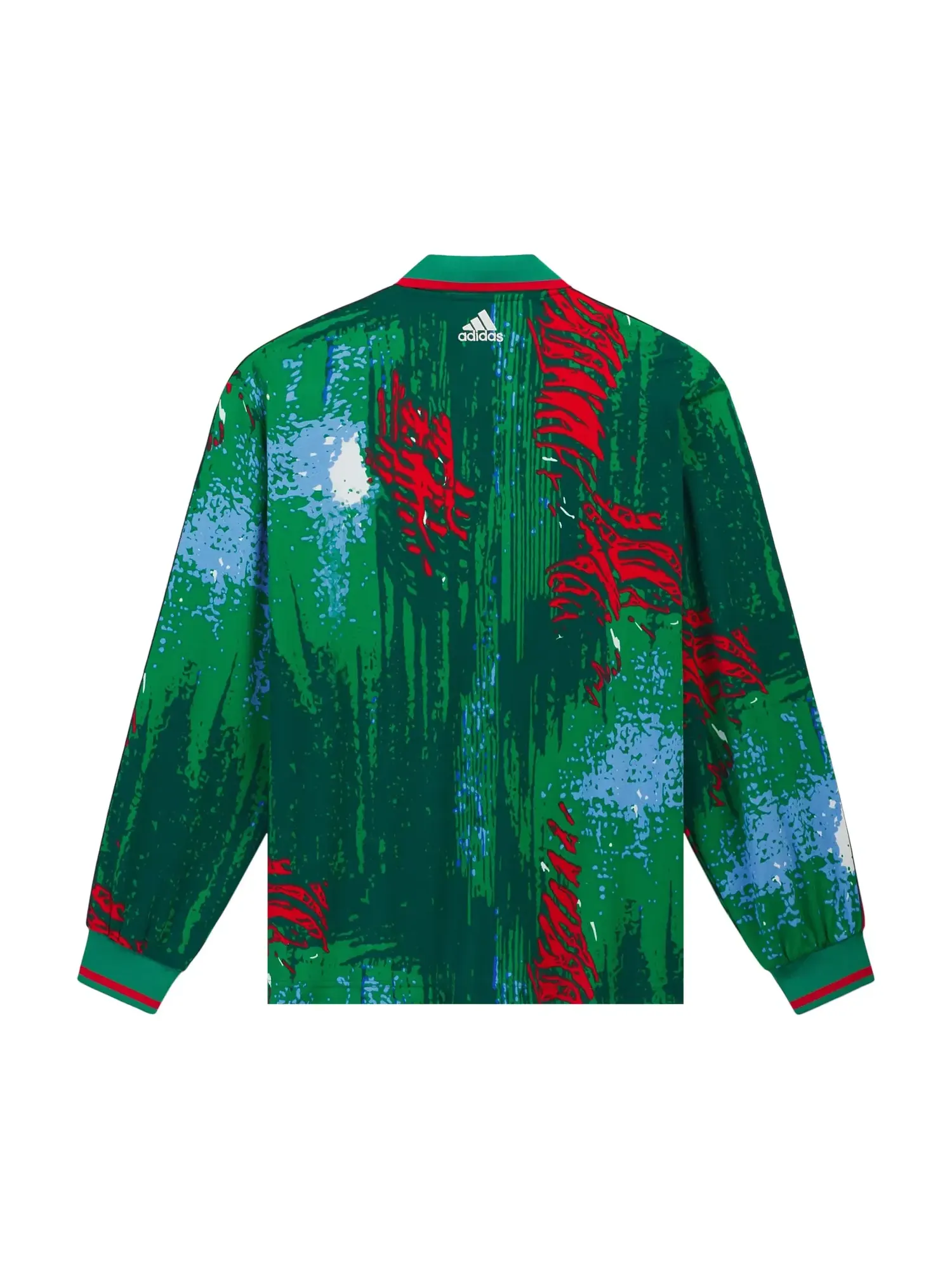 Футболка с длинными рукавами Adidas x Brain Dead x Disney — изображение 2 из 2, красный/зеленый/синий