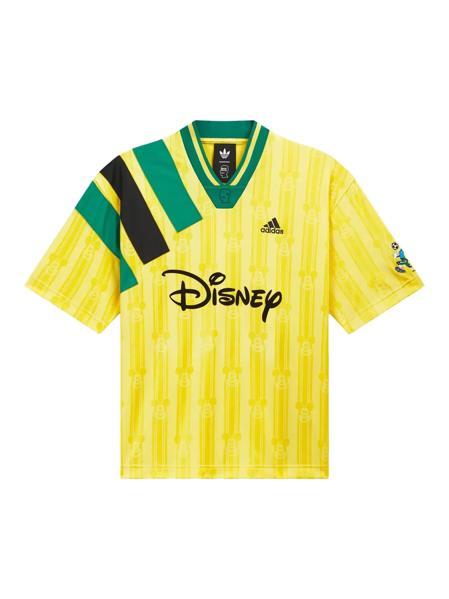 Футболка Adidas x Brain Dead x Disney FB — изображение 1 из 2, золотистый