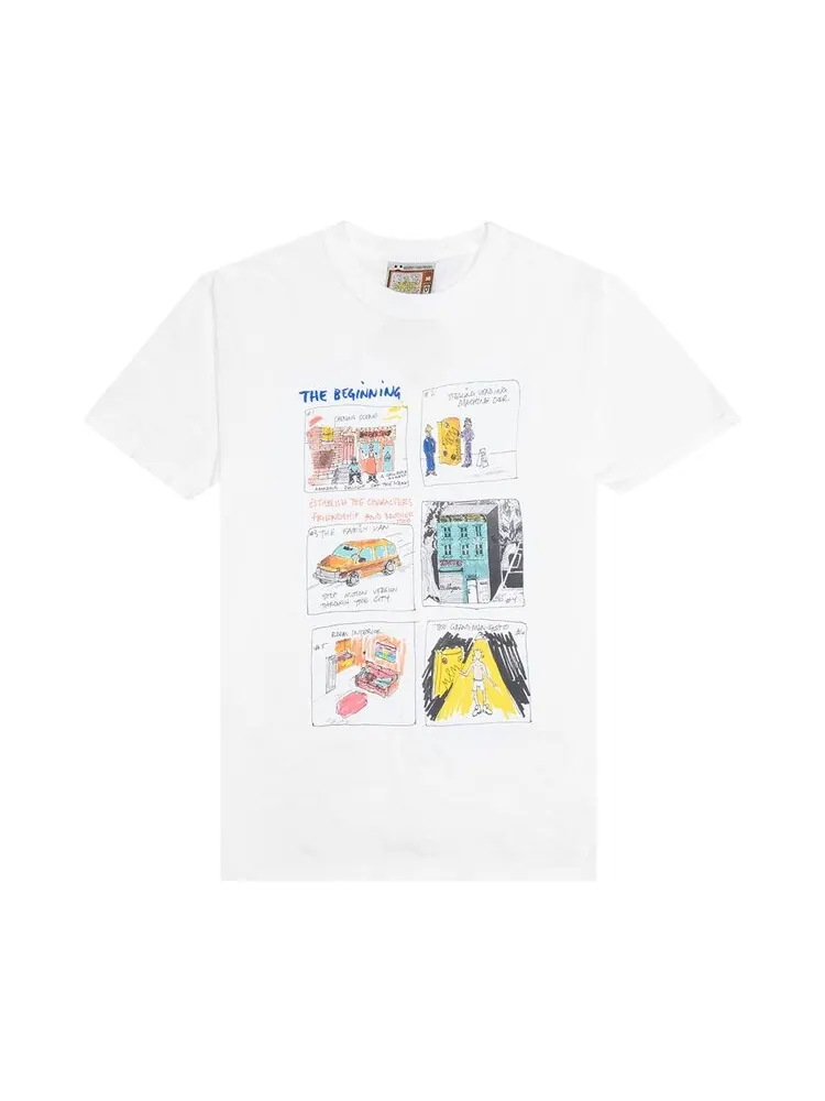 Футболка KidSuper ScreenPlay Tee 'White' — белый