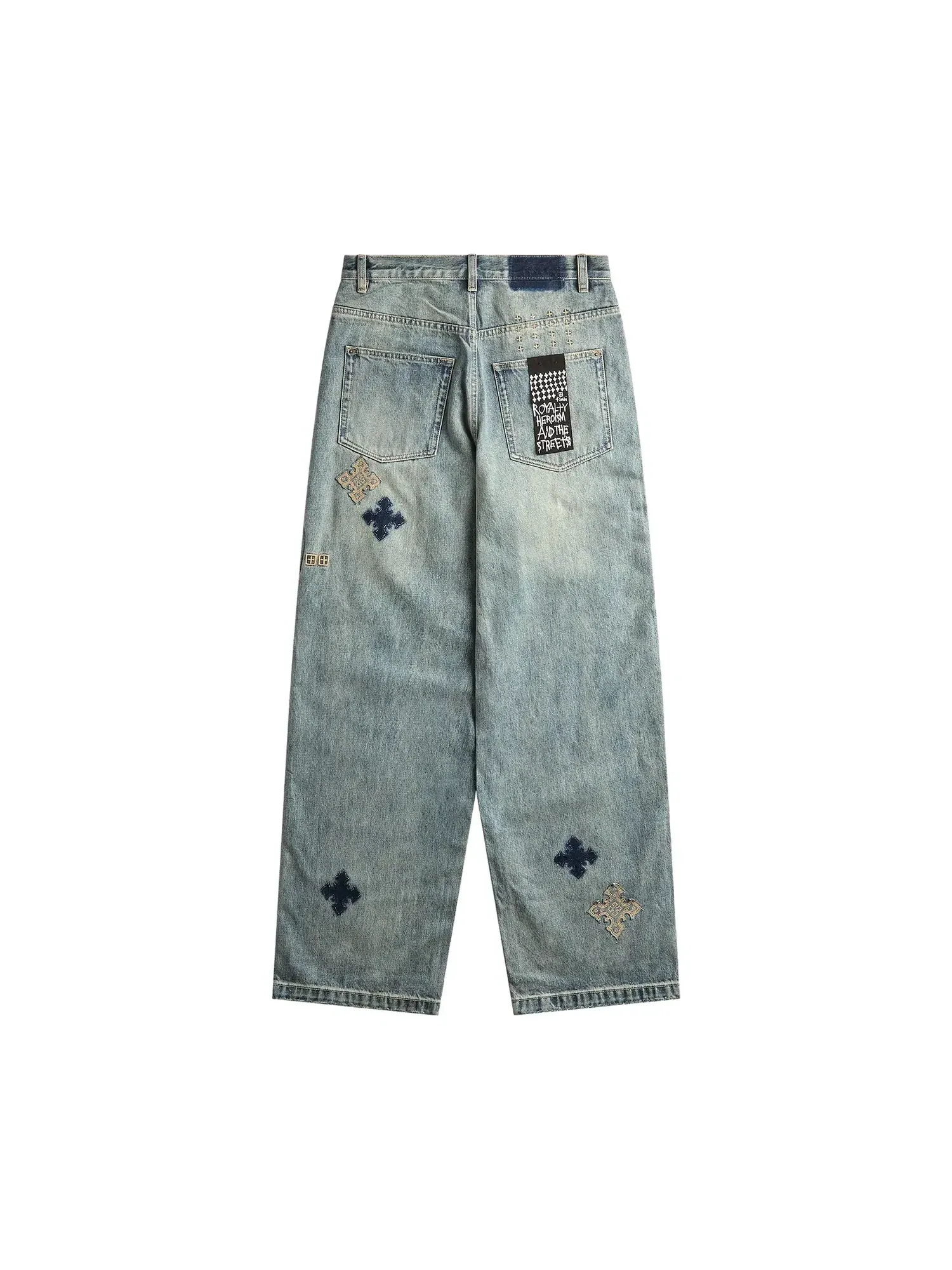 Джинсы Ksubi Maxx Astral Kraftwerk Jeans — изображение 2 из 2, джинсовый синий
