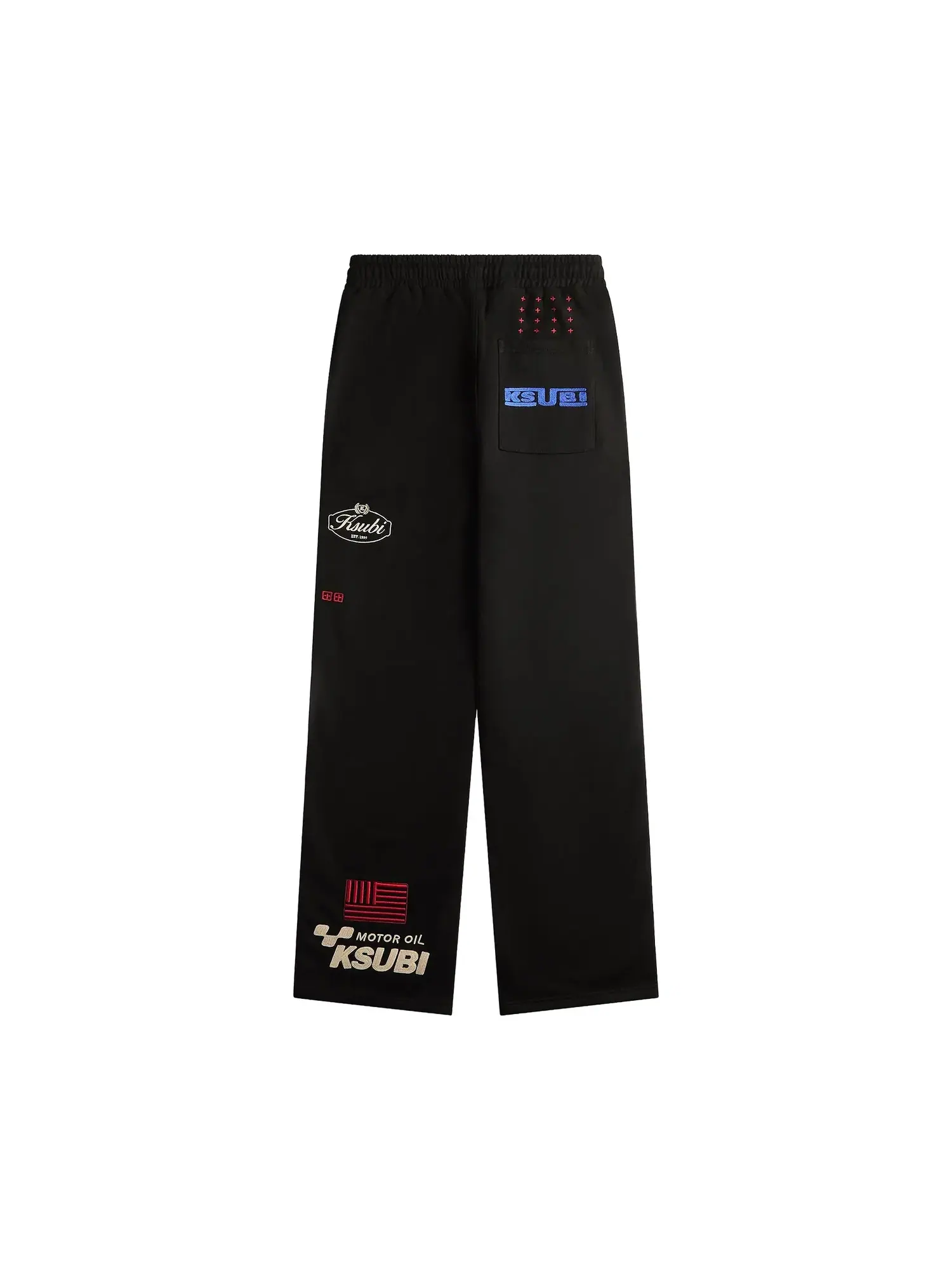 Брюки Ksubi Zoom Synthesis Trak Pant — изображение 2 из 2, черный