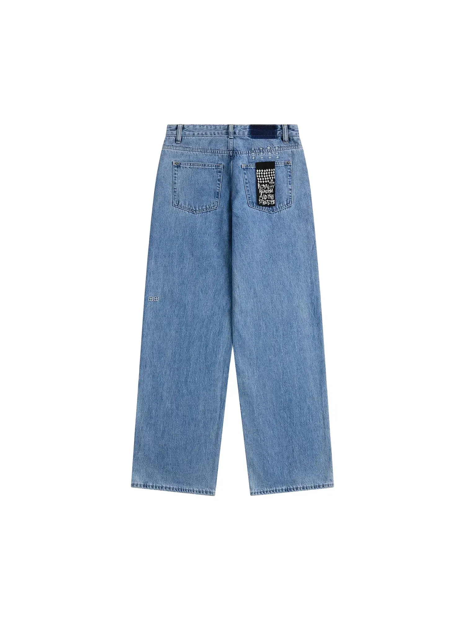 Джинсы Ksubi Low Rider Authentik Baggy Jean — изображение 2 из 2, джинсовый синий