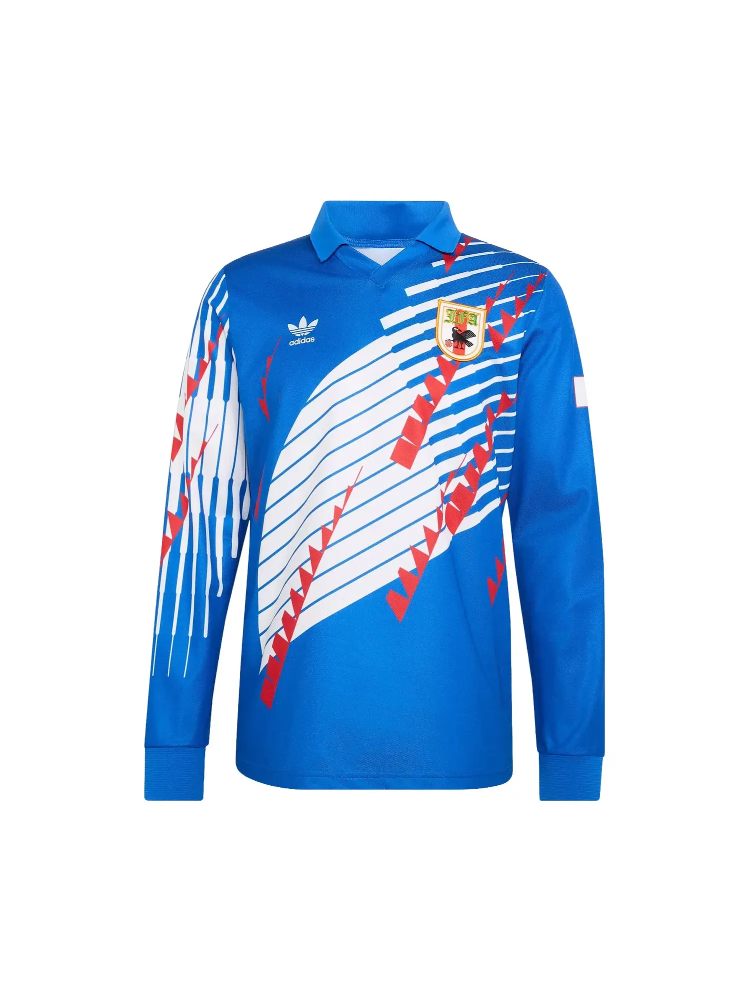 Футболка Adidas Japan 1993 года с длинными рукавами — изображение 1 из 2, синий