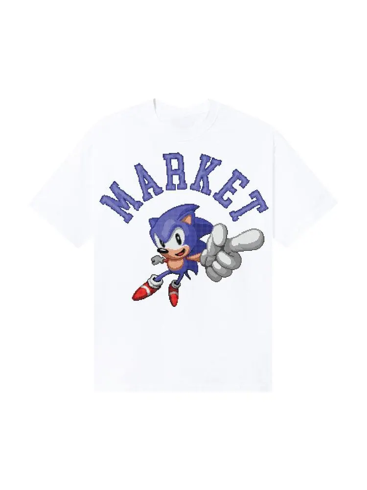 Футболка Market x Sonic No.1 T-Shirt — изображение 1 из 1, белый