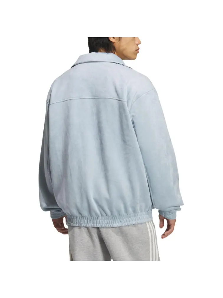 Куртка Adidas Originals CTT FW25 31 SOFT Unisex — изображение 6 из 6, светлый серый синий