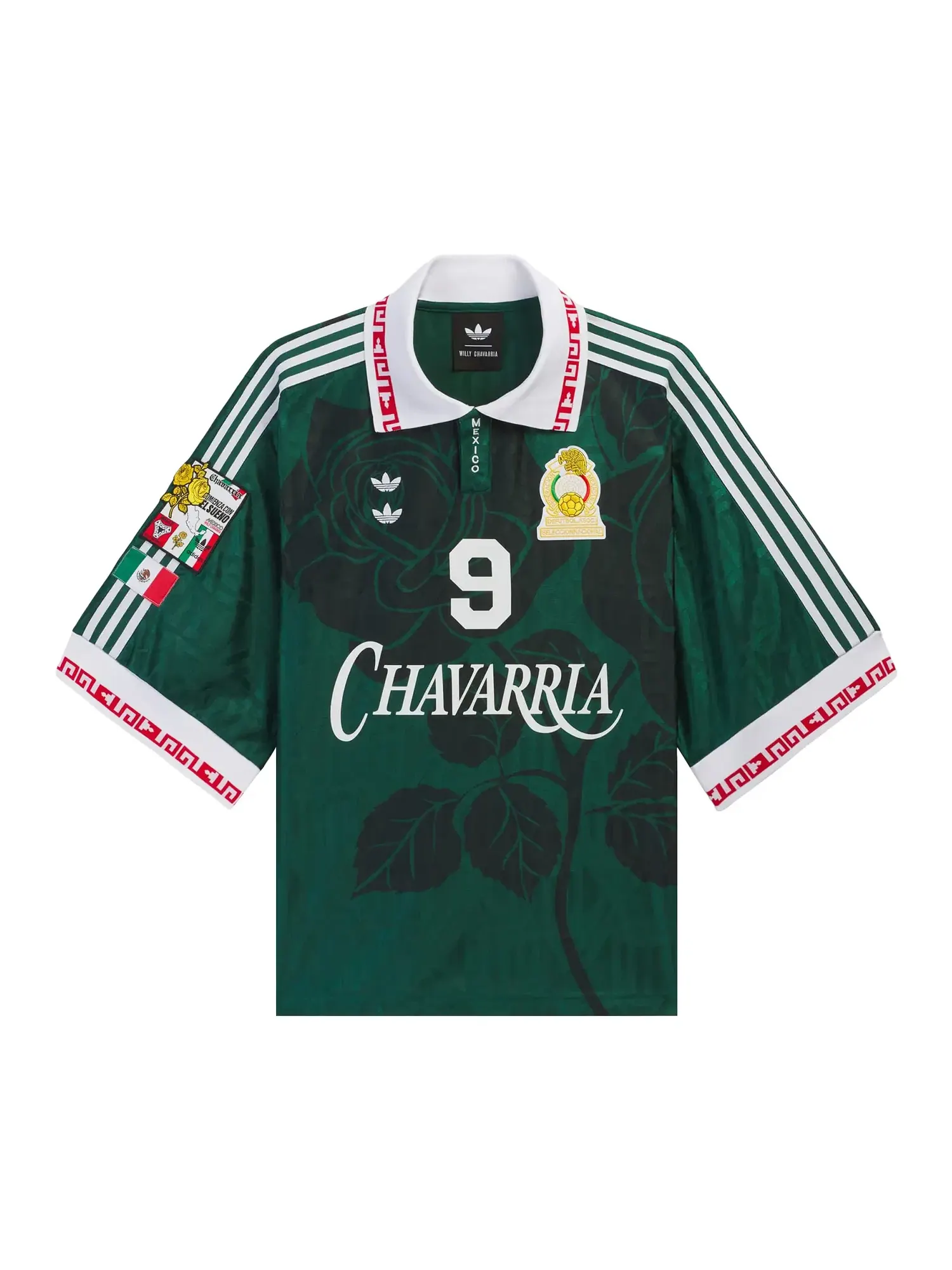 Футболка Adidas x Willy Chavarria — изображение 1 из 2, зеленый