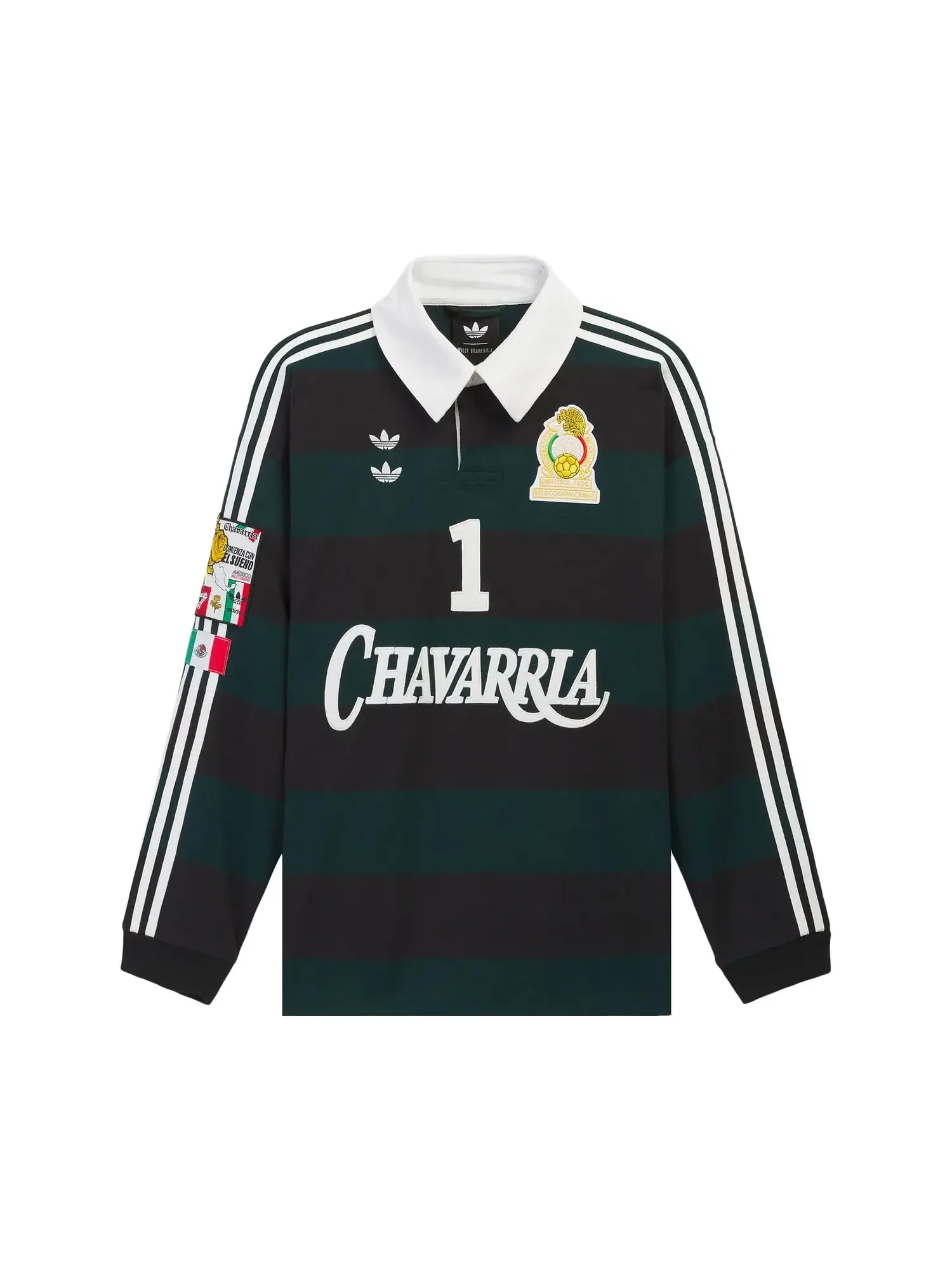 Регбийная футболка Adidas x Willy Chavarria — изображение 1 из 2, черный
