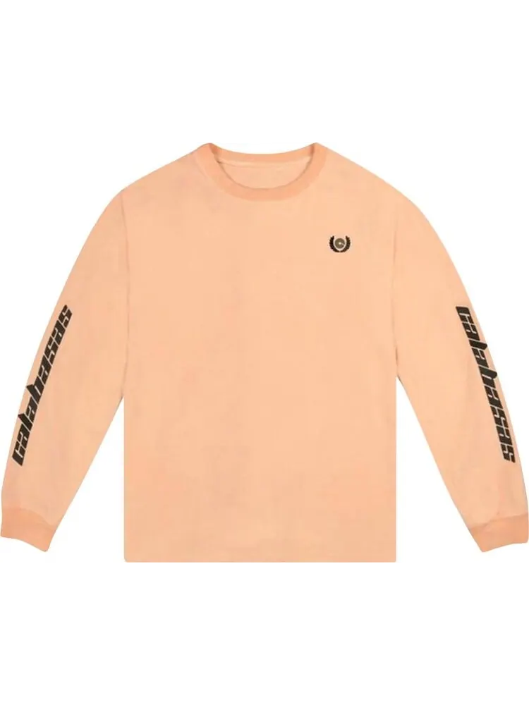 Лонгслив Kanye West Calabasas Long-Sleeve 'Neon Orange' — изображение 1 из 1, оранжевый