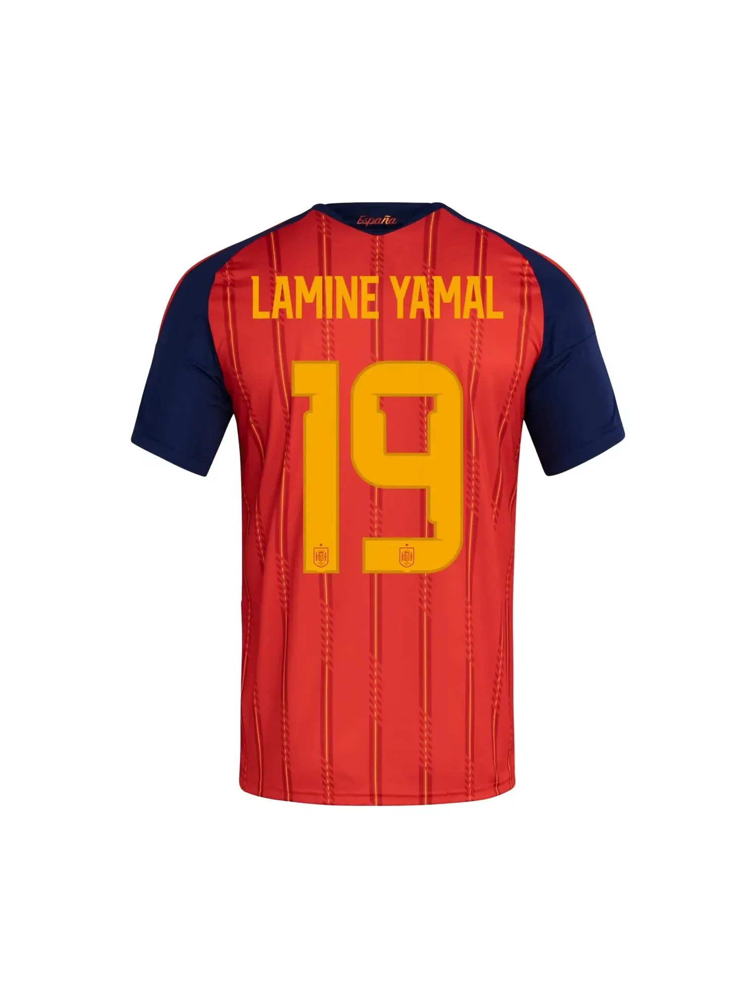 Футболка Adidas Spain 26 Home Yamal — изображение 2 из 2, красный