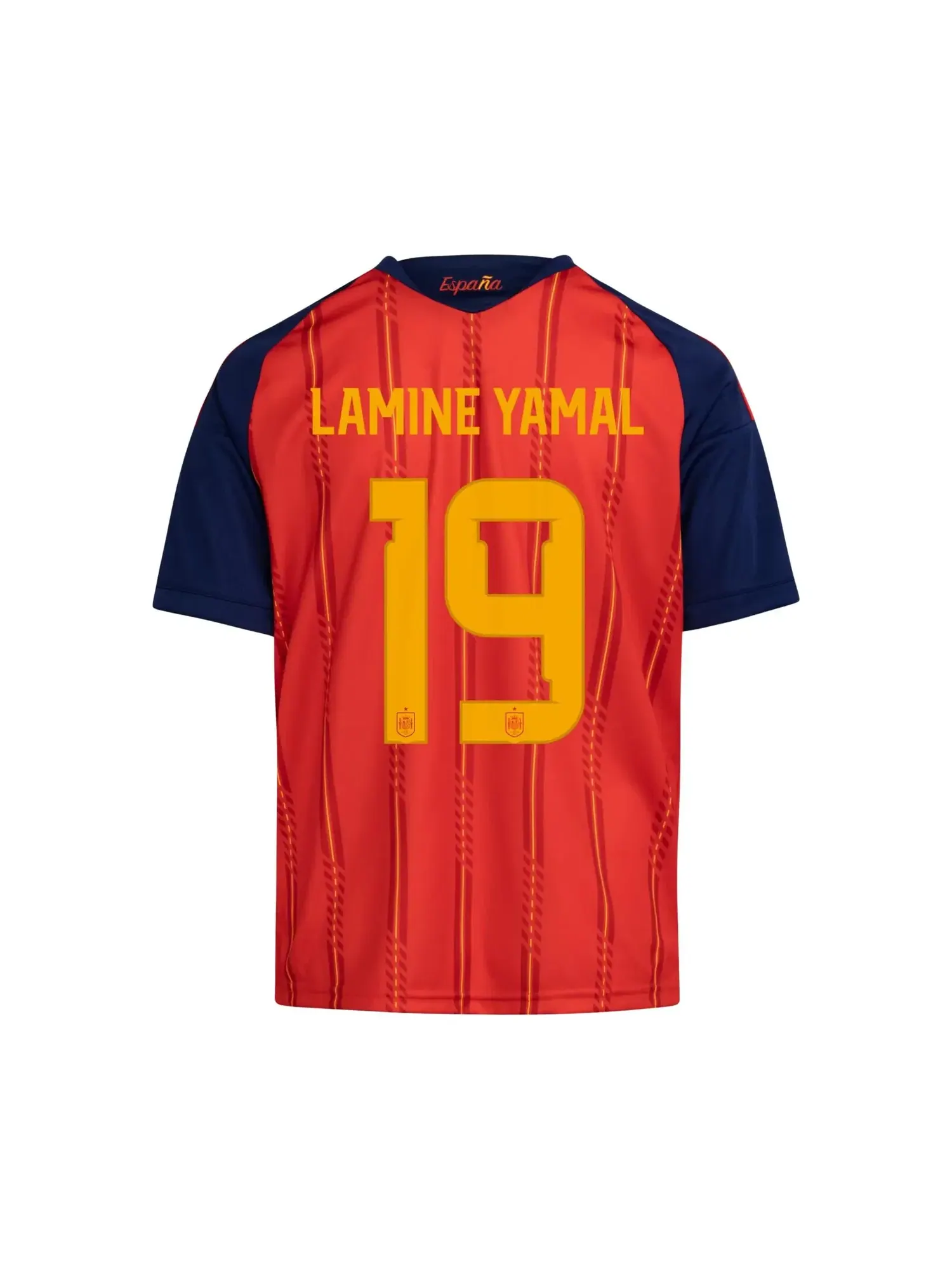 Футболка Adidas Spain 26 Home Yamal Jersey GS — изображение 2 из 2, красный