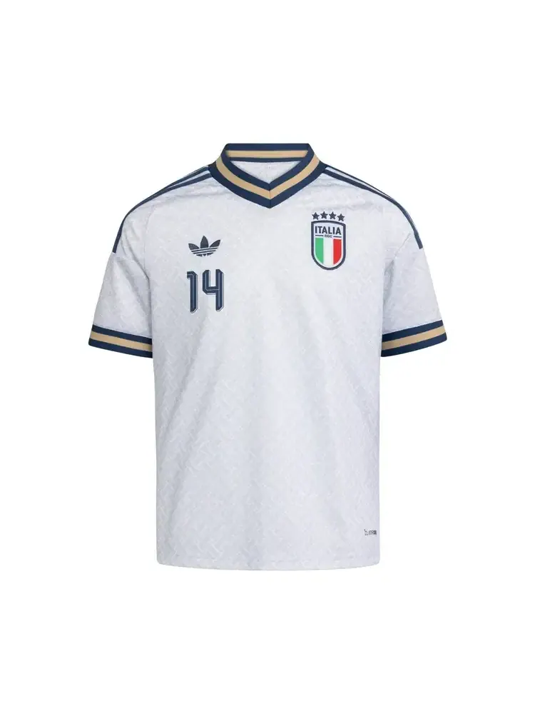 Футболка Adidas Italy 26 Away Chiesa — изображение 1 из 2, белый