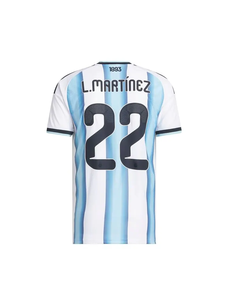 Домашняя футболка Adidas Argentina 26 Martinez — изображение 2 из 2, белый