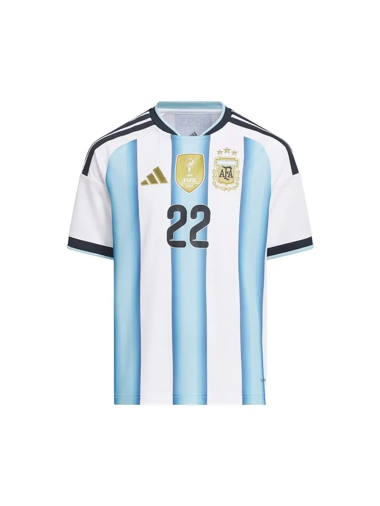 Домашняя футболка сборной Аргентины Adidas №26 имени Мартинеса — изображение 1 из 2, белый