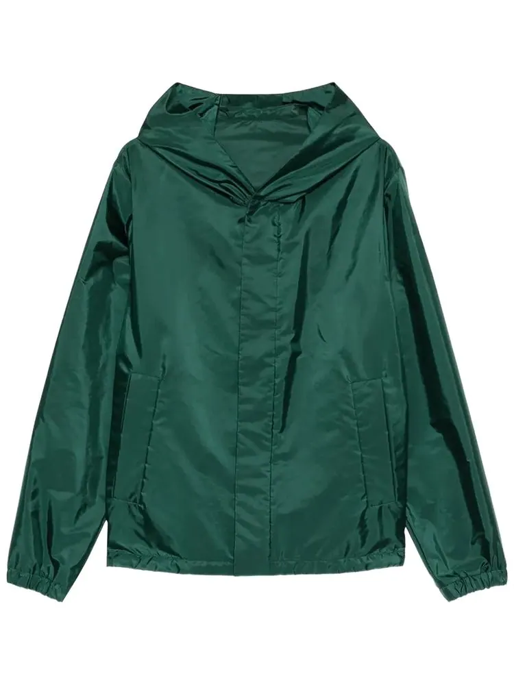 Куртка Moncler Grandans с капюшоном — изображение 1 из 1, зеленый