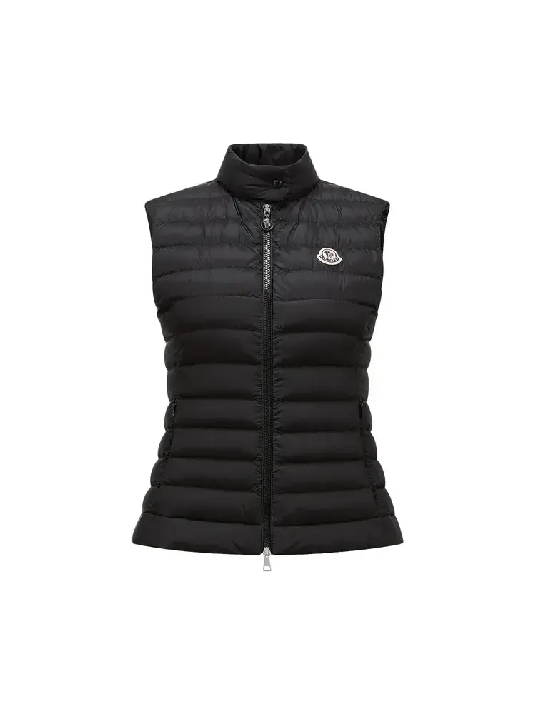 Жилет Moncler Igens с воротником-стойкой — изображение 1 из 1, черный