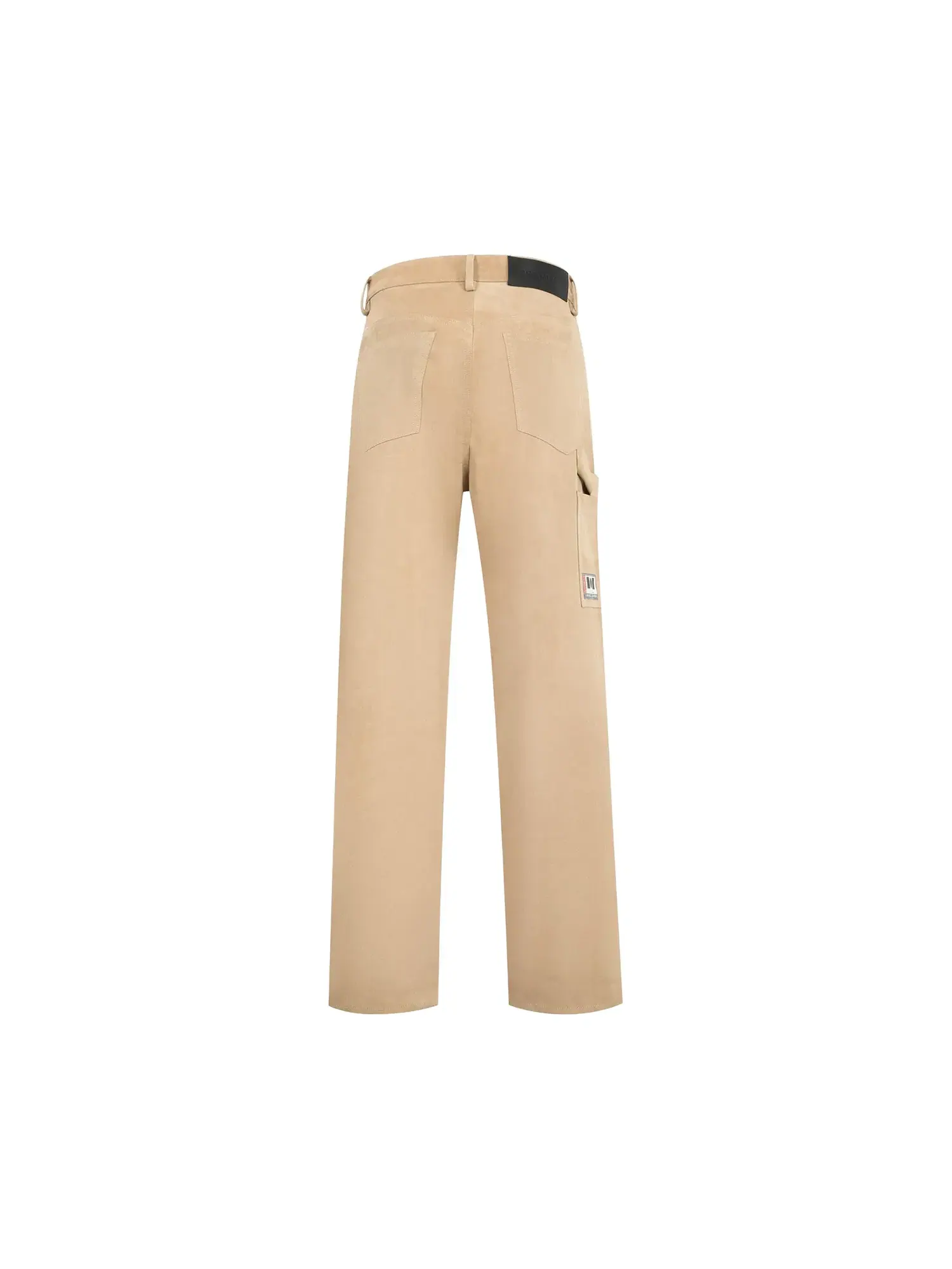 Брюки-карго Nahmias Suede Baggy Carpenter Pant — изображение 2 из 3, песочный