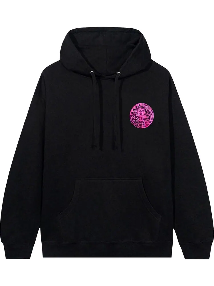 Худи Anti Social Social Club Level 8 Hoodie 'Black' — изображение 1 из 2, черный