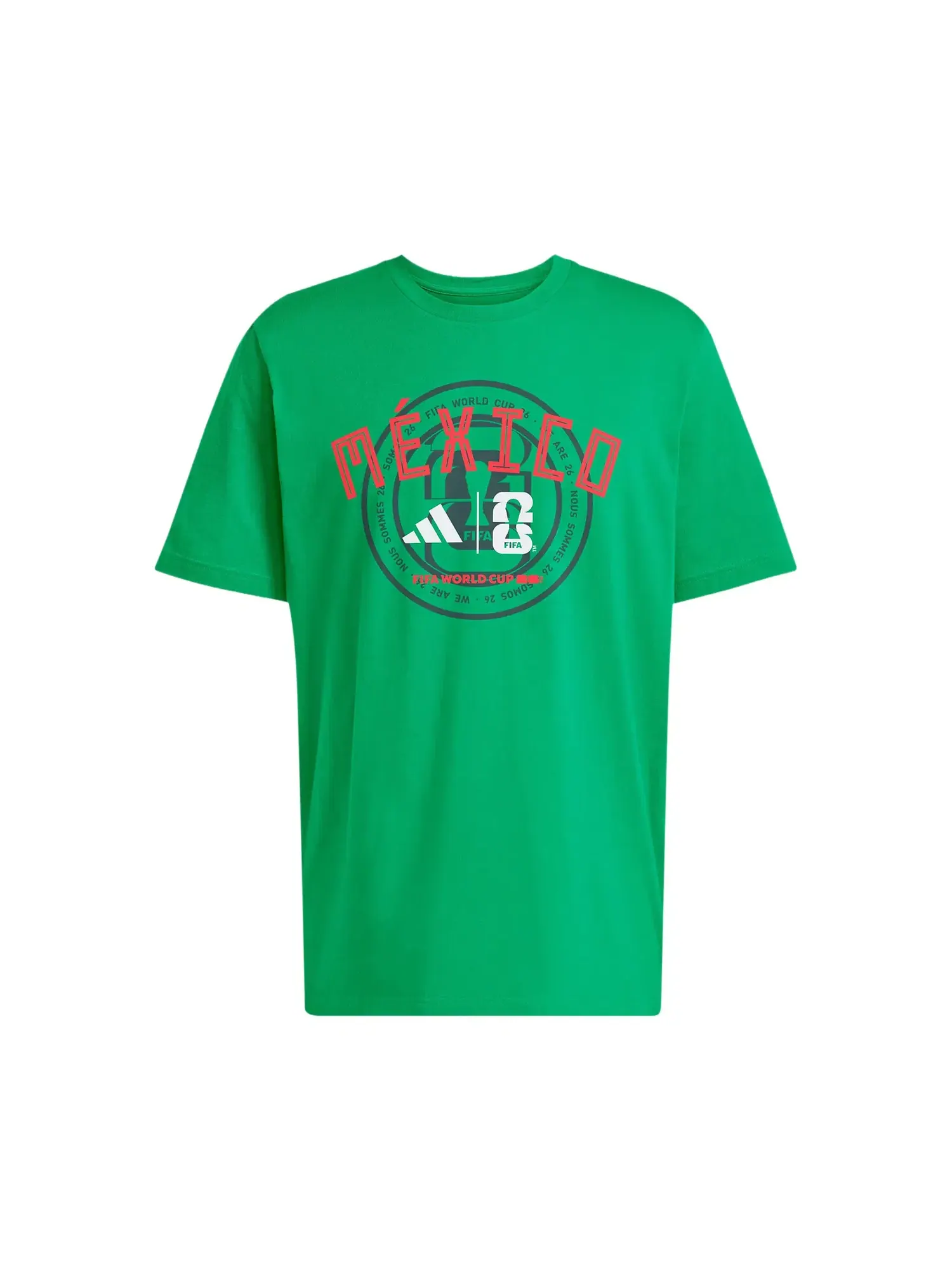 Футболка Adidas FIFA World Cup 26 Qualifier Tee — изображение 1 из 2, зеленый