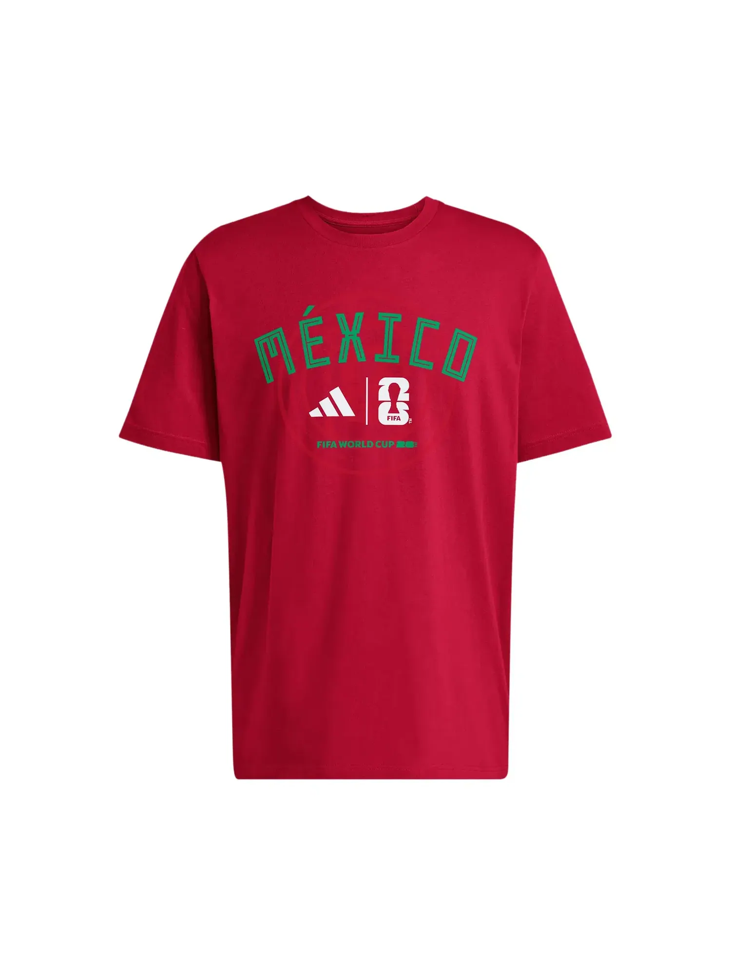 Футболка Adidas FIFA World Cup 26 Qualifier Tee Mexico — изображение 1 из 2, красный