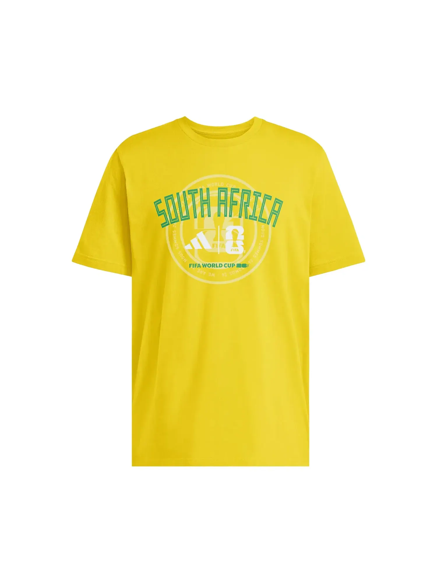 Футболка Adidas FIFA World Cup 26 Qualifier Tee — изображение 1 из 2, желтый